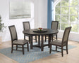 Jeffries Expresso Round Dining Set by Crown Mark at Eve Furniture