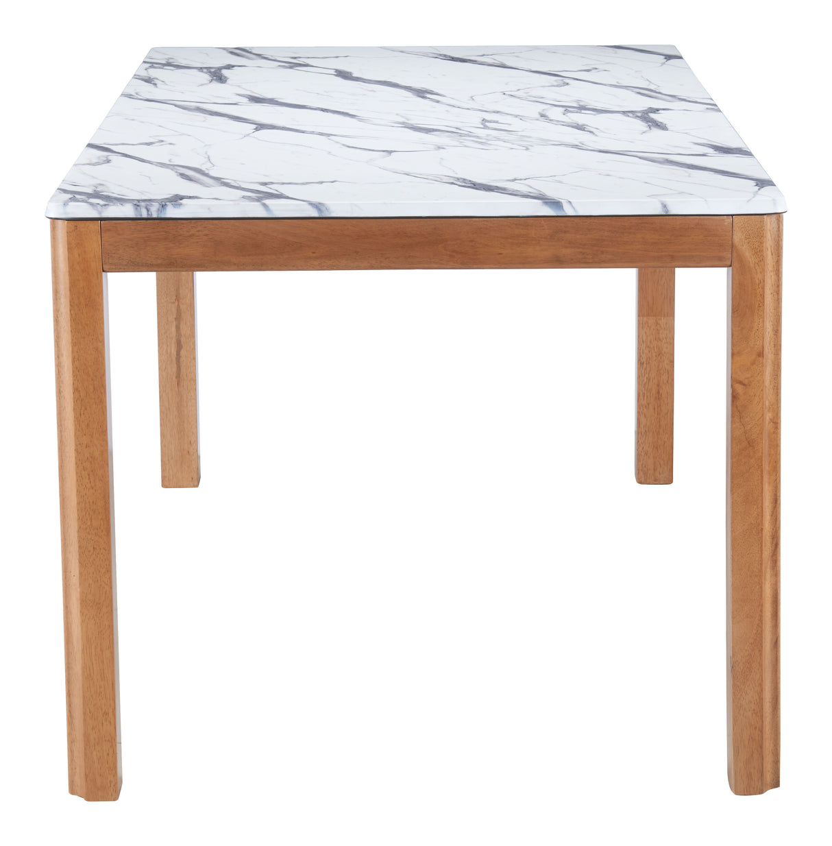 Jemy White Dining Table by Zuomod at Eve Furniture