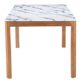 Jemy White Dining Table by Zuomod at Eve Furniture