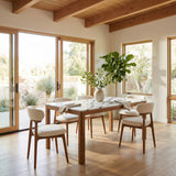Jemy White Dining Table by Zuomod at Eve Furniture