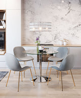 Jena Chrome Ceiling Lamp by Zuomod at Eve Furniture
