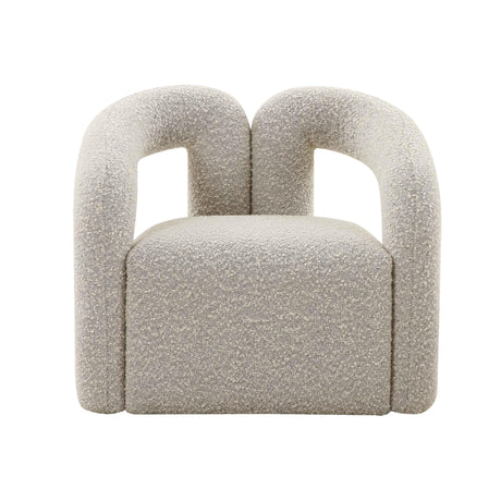 Jenn Speckled Boucle Accent Chair by TOV Furniture at Eve Furniture
