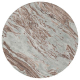 Jenna Brown 3-piece Round Marble Top Coffee Table Set by Coaster at Eve Furniture