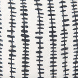 Jenna Cream w/ Black Print Linen Square Decorative Pillow Cover by Mercana at Eve Furniture