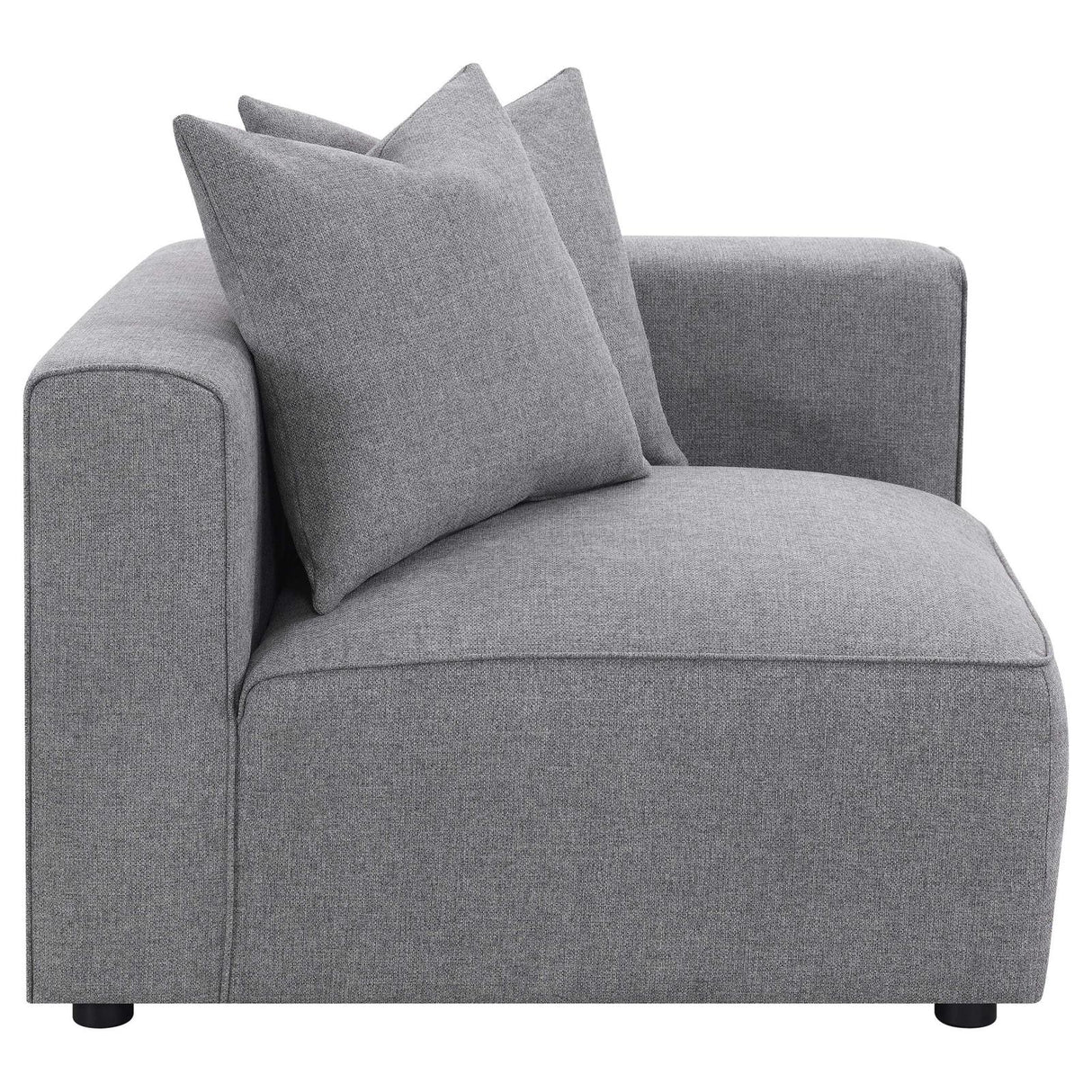 Jennifer 6-Piece Tight Seat Modular Sectional Gray