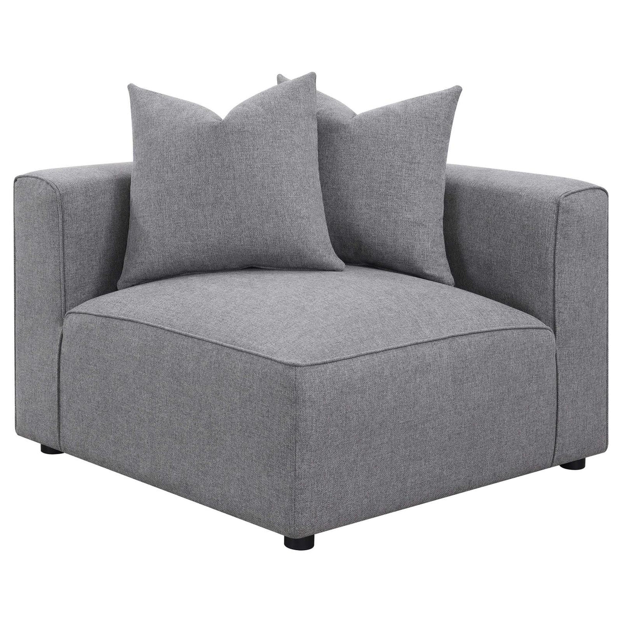 Jennifer 6-Piece Tight Seat Modular Sectional Gray