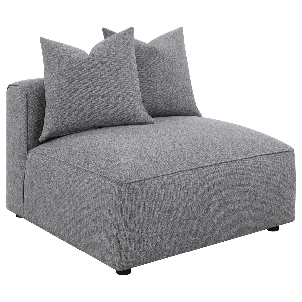 Jennifer 6-Piece Tight Seat Modular Sectional Gray