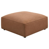 Jennifer 6-Piece Upholstered Modular Sectional Terracotta