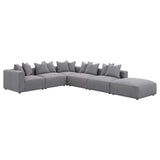 Jennifer Gray 6-Piece Tight Seat Modular Sectional by Coaster at Eve Furniture
