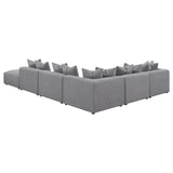 Jennifer Gray 6-Piece Tight Seat Modular Sectional by Coaster at Eve Furniture