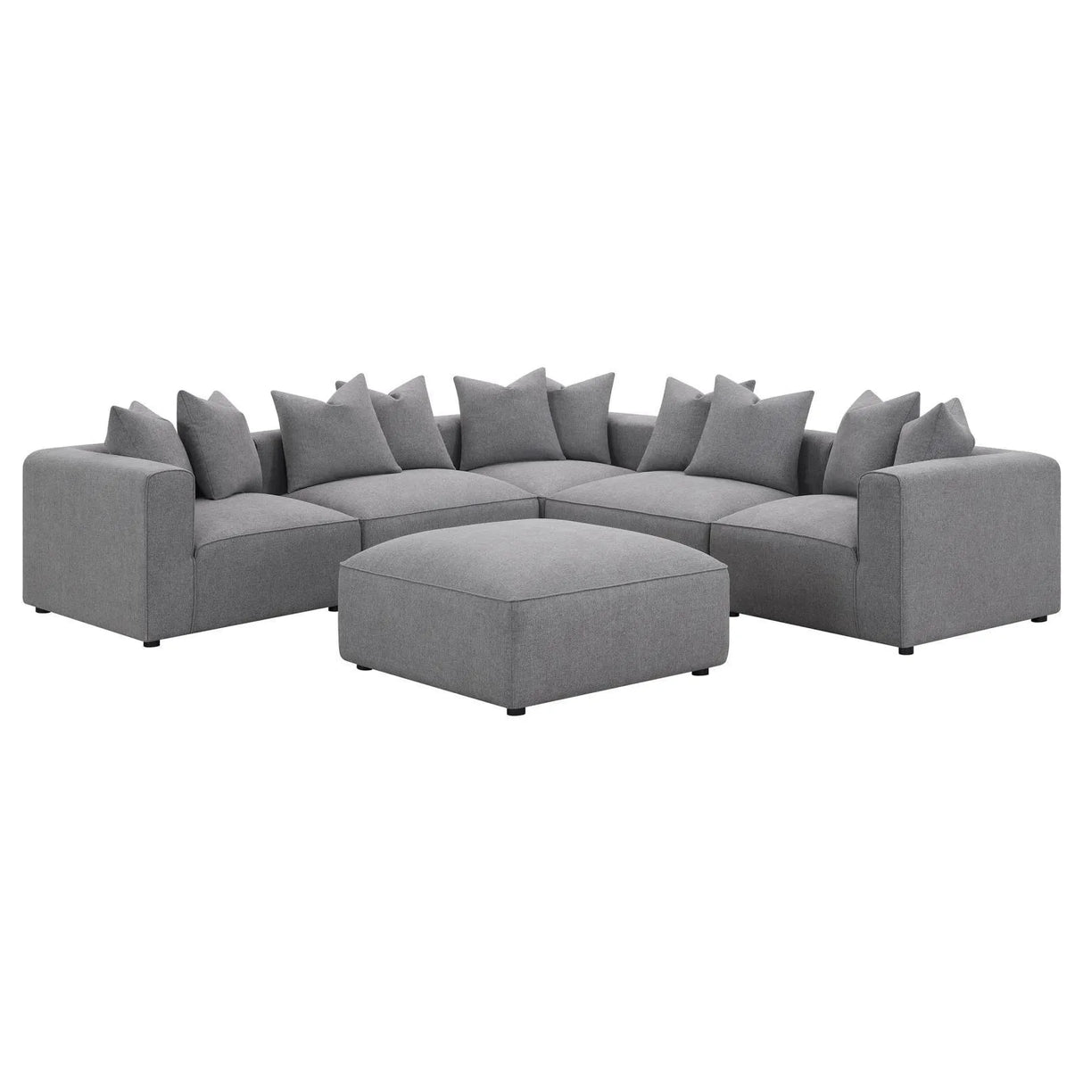 Jennifer Gray Tight Seat Armless Chair by Coaster at Eve Furniture