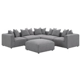 Jennifer Gray Tight Seat Armless Chair by Coaster at Eve Furniture
