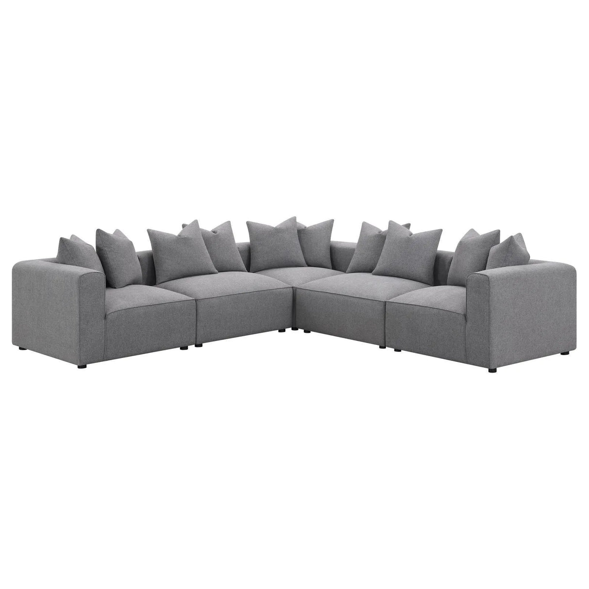 Jennifer Gray Tight Seat Armless Chair by Coaster at Eve Furniture