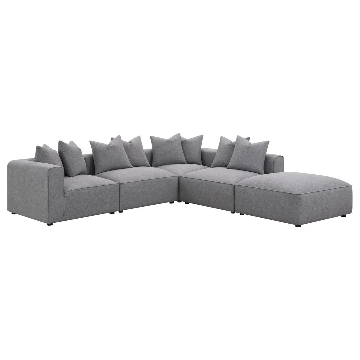 Jennifer Gray Tight Seat Armless Chair by Coaster at Eve Furniture