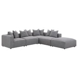 Jennifer Gray Tight Seat Armless Chair by Coaster at Eve Furniture