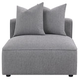 Jennifer Gray Tight Seat Armless Chair by Coaster at Eve Furniture