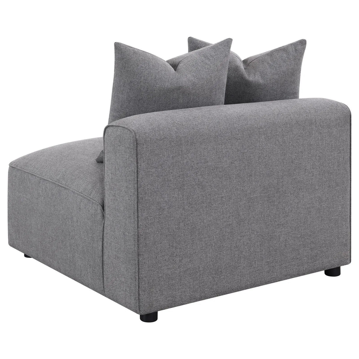 Jennifer Gray Tight Seat Armless Chair by Coaster at Eve Furniture