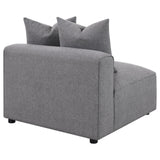 Jennifer Gray Tight Seat Armless Chair by Coaster at Eve Furniture