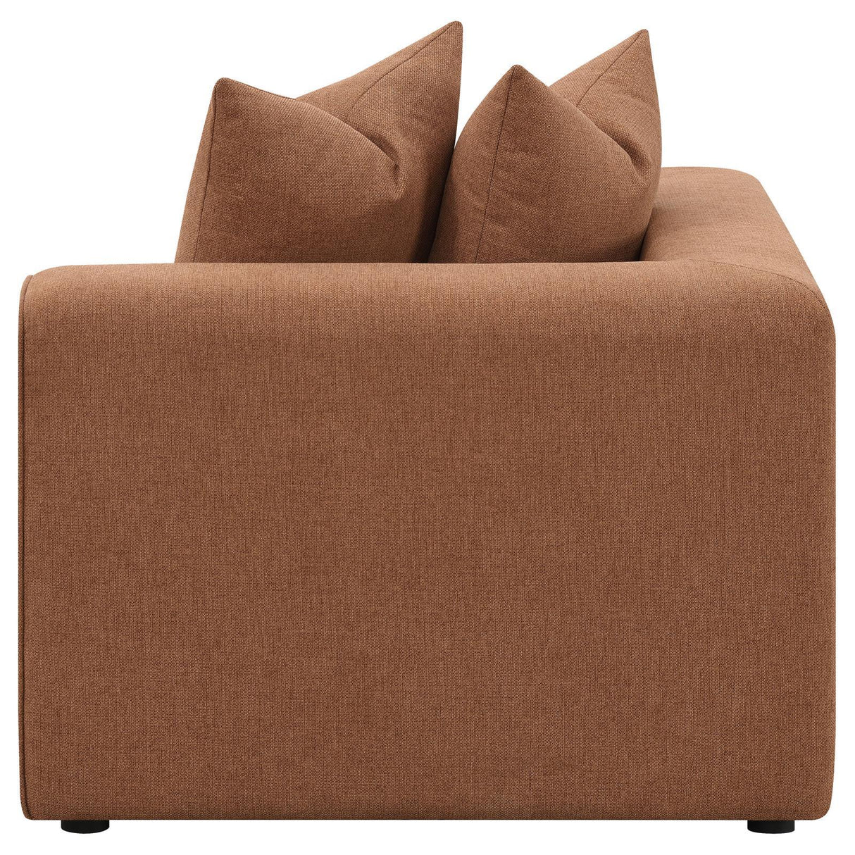 Jennifer Terracotta 6-Piece Upholstered Modular Sectional by Coaster at Eve Furniture