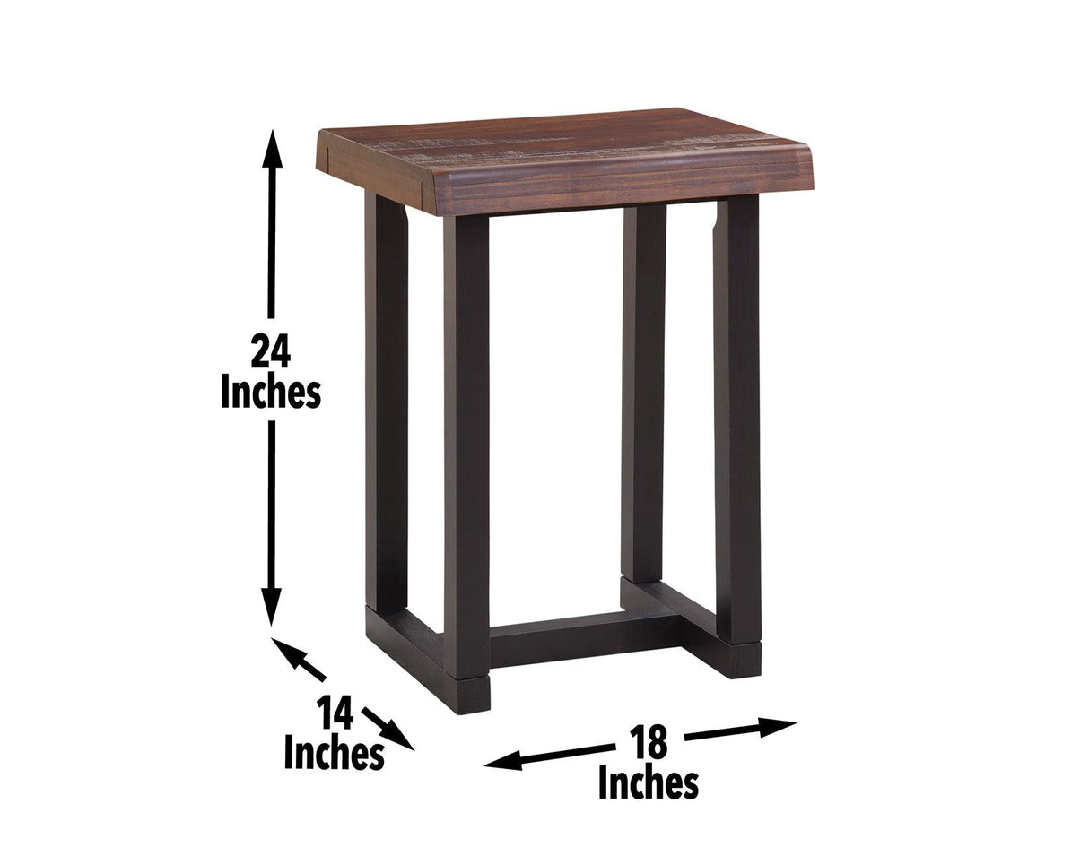 Jennings 24″ Backless Counter Stool, Set of 2 by Steve Silver at Eve Furniture