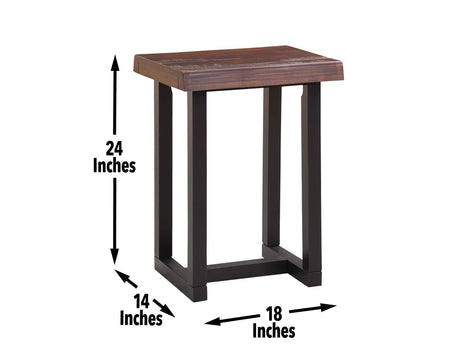 Jennings 24″ Backless Counter Stool, Set of 2 by Steve Silver at Eve Furniture