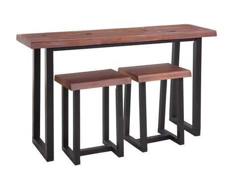 Jennings 3-Piece Occasional Set (Cocktail Table & 2 End Tables) by Steve Silver at Eve Furniture