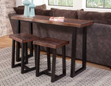 Jennings 3-Piece Occasional Set (Cocktail Table & 2 End Tables) by Steve Silver at Eve Furniture