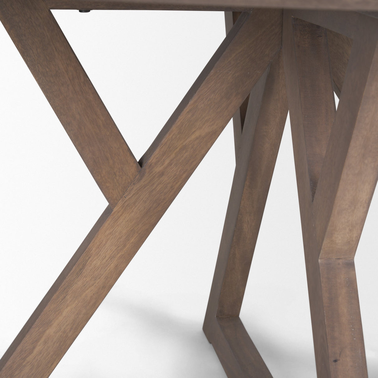 Jennings Light Brown Wood Dining Table by Mercana at Eve Furniture