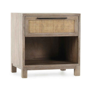 Jensen 1 Drawer Nightstand - Meadow Taupe by Classic Home at Eve Furniture