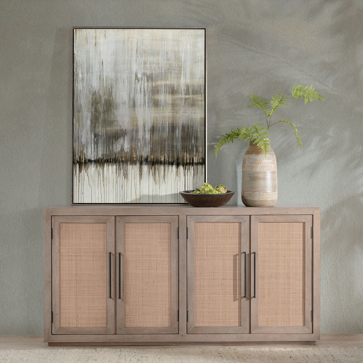 Jensen Taupe Cabinet by Classic Home at Eve Furniture