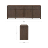 Jenson Brown Sideboard by MOES at Eve Furniture