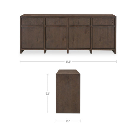 Jenson Brown Sideboard by MOES at Eve Furniture