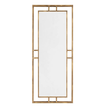 Jenson Gold Wall Mirror by Crestview at Eve Furniture