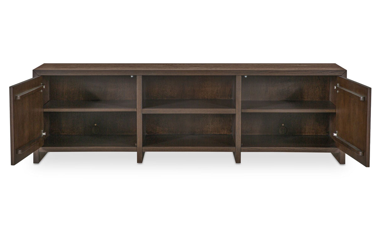 Jenson Media Unit Brown by Moe's Home at Eve Furniture