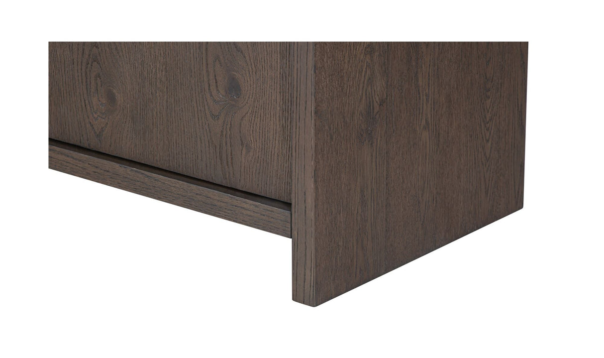 Jenson Media Unit Brown by Moe's Home at Eve Furniture