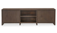 Jenson Media Unit Brown by Moe's Home at Eve Furniture