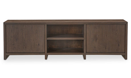 Jenson Media Unit Brown by Moe's Home at Eve Furniture