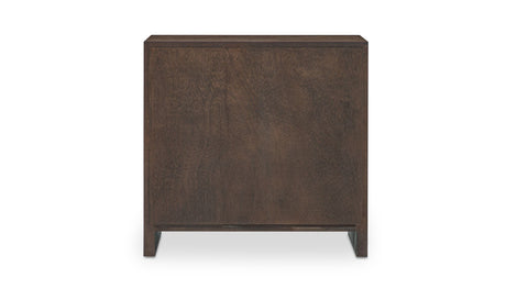 Jenson Nightstand Brown by Moe's Home at Eve Furniture