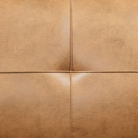 Jenson Upholstered Tufted Convertible Sofa Bed Saddle Brown by Coaster at Eve Furniture