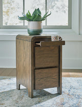 Jensworth Brown Accent Table by Ashley at Eve Furniture