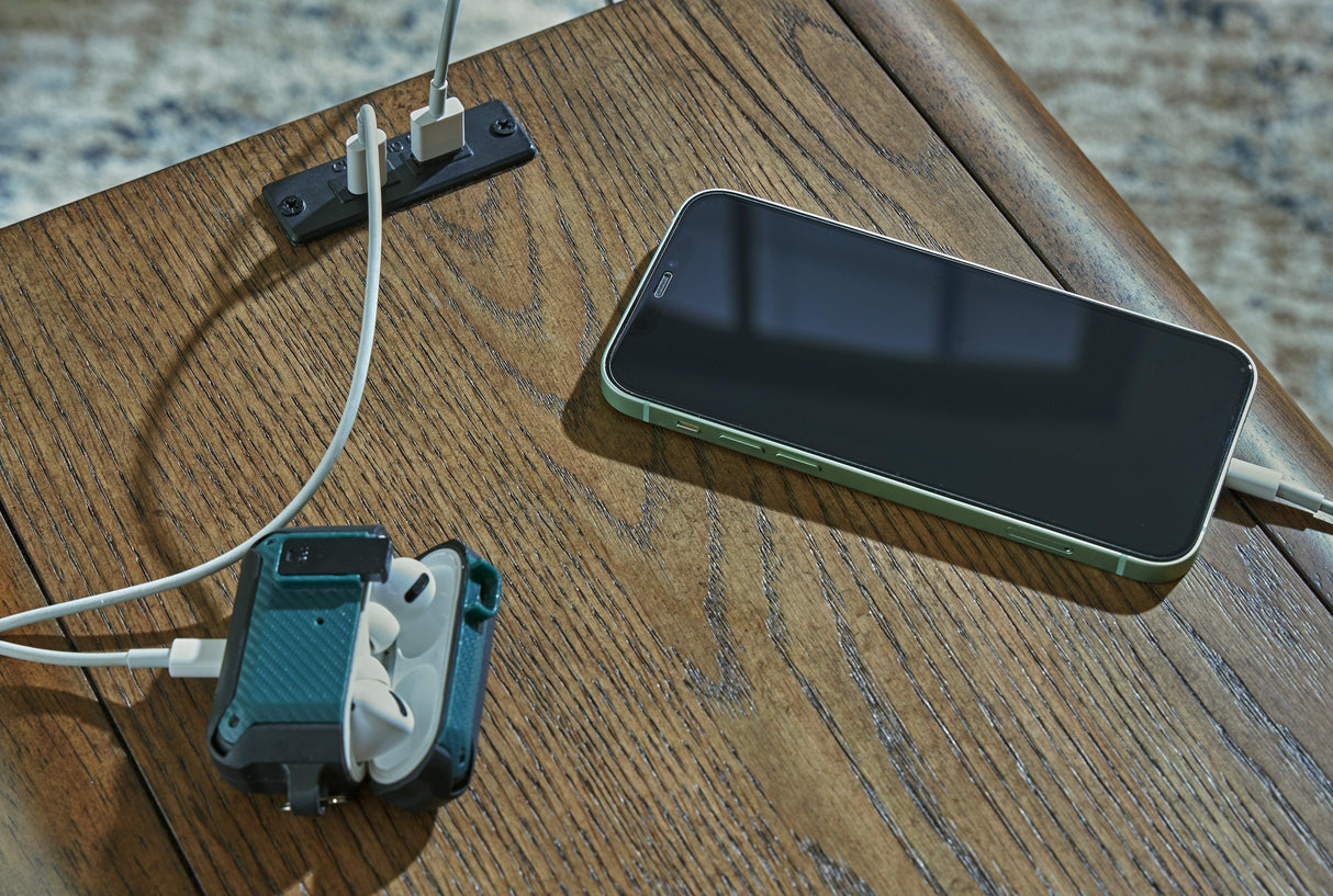 Jensworth Brown Accent Table by Ashley at Eve Furniture