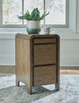 Jensworth Brown Accent Table by Ashley at Eve Furniture