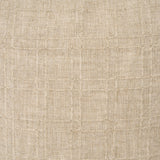Jeren Beige Cotton Linen Square Pillow Cover w/Down Filler, Set of 2 by Mercana at Eve Furniture