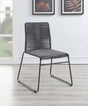 Jerome Upholstered Stackable Side Chairs, Set of 2 by Coaster at Eve Furniture