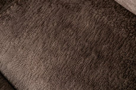 Jerominus Dark Brown Sectional by Furniture of America at Eve Furniture