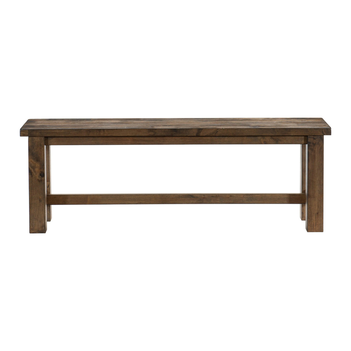 Jerrick Burnished Brown Dining Bench by Homelegance at Eve Furniture