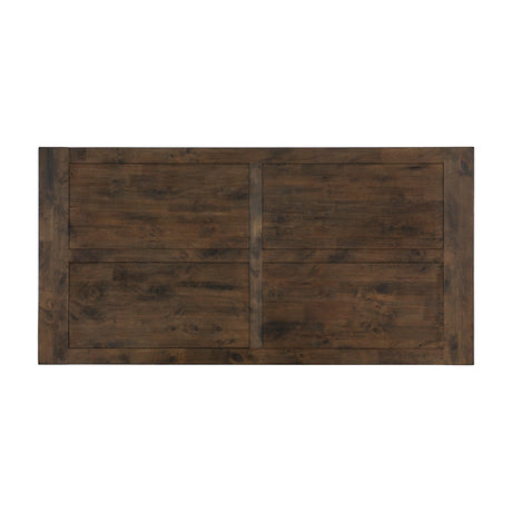 Jerrick Burnished Brown Dining Set by Homelegance at Eve Furniture