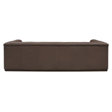 Jervis Brown Sofa Cool by Moe's Home at Eve Furniture