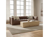 Jervis Brown Sofa Cool by Moe's Home at Eve Furniture