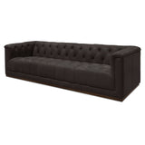 Jervis Brown Sofa Deep by Moe's Home at Eve Furniture